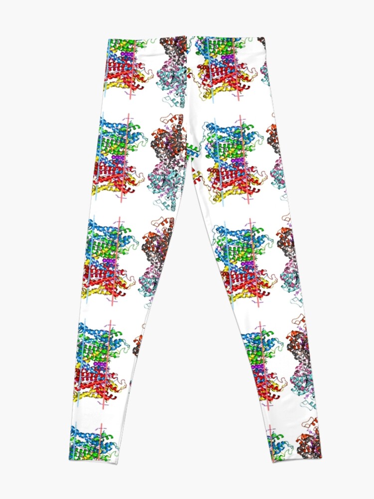 Alternate view of Molecular Structure of Ion Channels, #Molecular, #Structure, #Ion, #Channels, #MolecularStructure, #IonChannels, #IonChannelMolecularStructure, #IonChannel Leggings