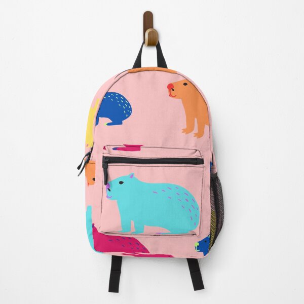 Item preview, Capybara - multicolor pattern designed and sold by Yankee Doodle Gandy.