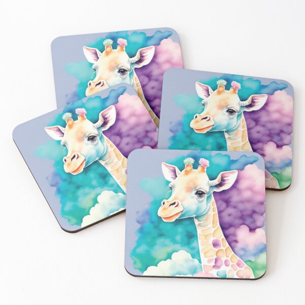 Item preview, Colorful Giraffe 002 designed and sold by ElectraW.