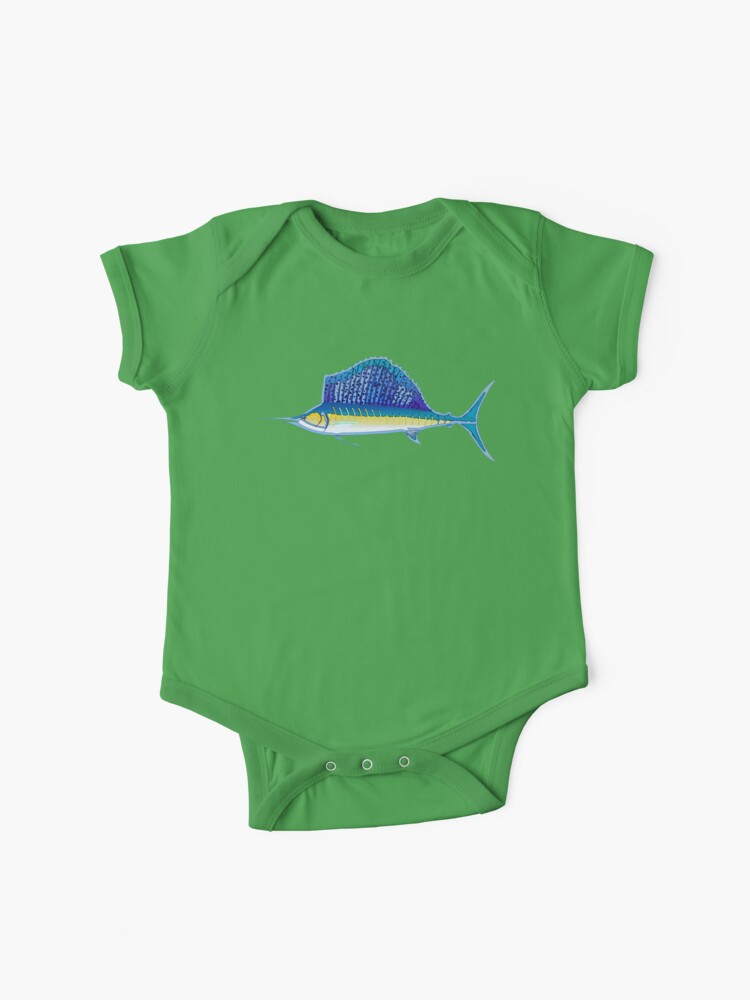 Sailfish Art Design Baby One-Piece for Sale by Heathermarie321