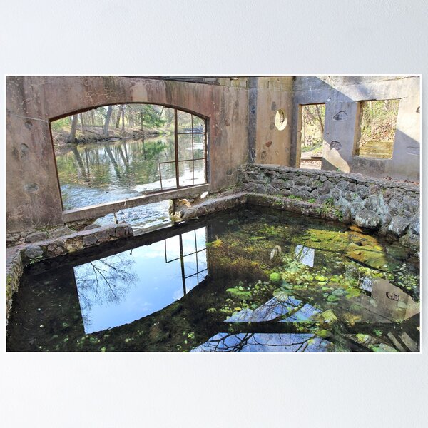 Spring House in Spring Poster