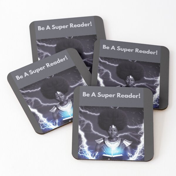 Item preview, Be A Super Reader Grey designed and sold by Antuan Simmons.
