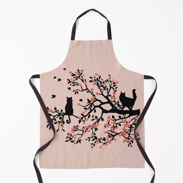 Item preview, TWO CATS IN A BLOSSOM TREE - PINK designed and sold by WendyMaree.