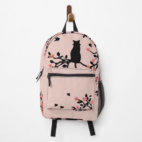 Item preview, TWO CATS IN A BLOSSOM TREE - PINK designed and sold by WendyMaree.