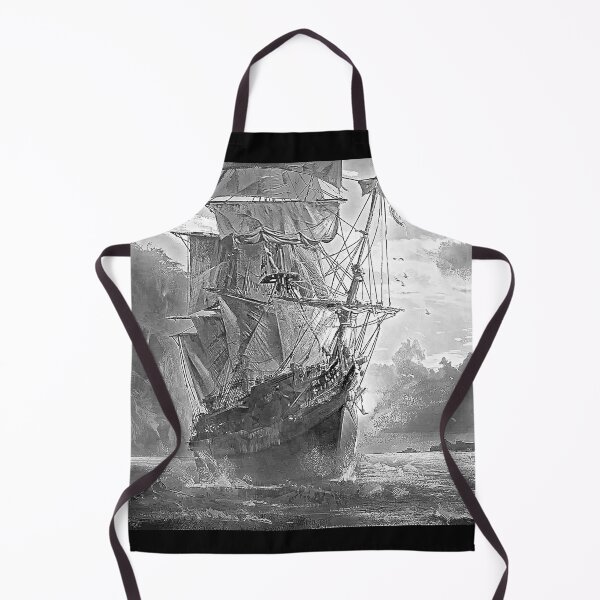 Item preview, PIRATE SHIP AT SEA designed and sold by THE AMERICAN TEEVANGELIST.