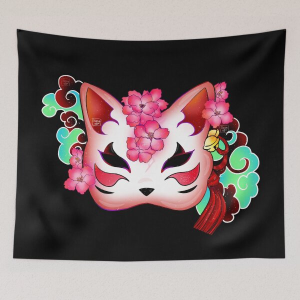 Item preview, Cherry Blossom Kitsune designed and sold by Sonoyin.