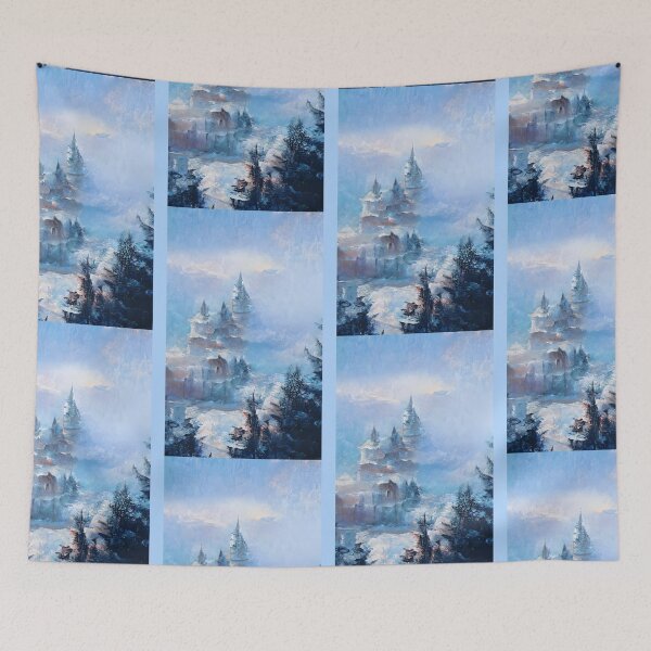 Item preview, Winter in oil designed and sold by Emmyjeangenie.