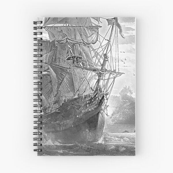 Item preview, PIRATE SHIP  AT SEA designed and sold by THE AMERICAN TEEVANGELIST.