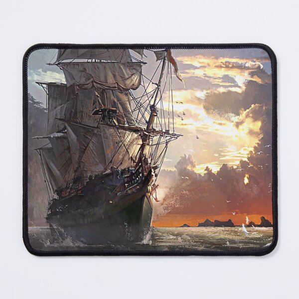 Item preview, PIRATE SHIP AT SEA 2 designed and sold by THE AMERICAN TEEVANGELIST.