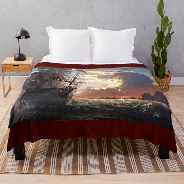 Item preview, PIRATE SHIP AT SEA 2 designed and sold by THE AMERICAN TEEVANGELIST.