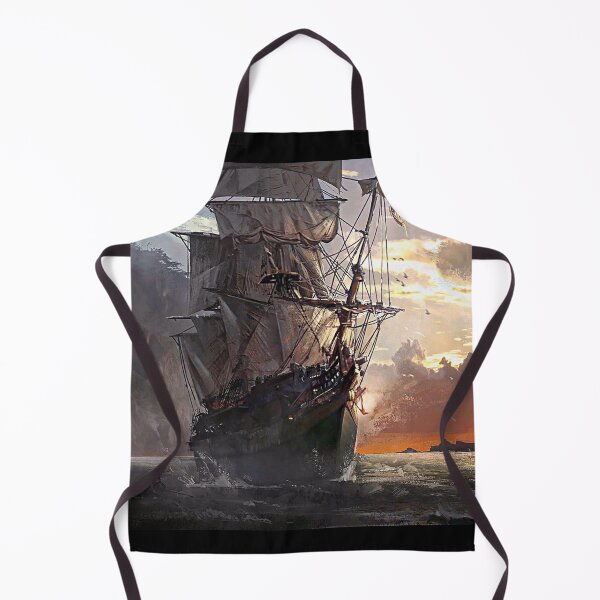 Item preview, PIRATE SHIP AT SEA 2 designed and sold by THE AMERICAN TEEVANGELIST.