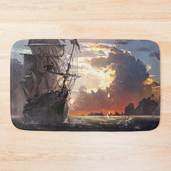 Item preview, PIRATE SHIP  AT SEA 2 designed and sold by THE AMERICAN TEEVANGELIST.