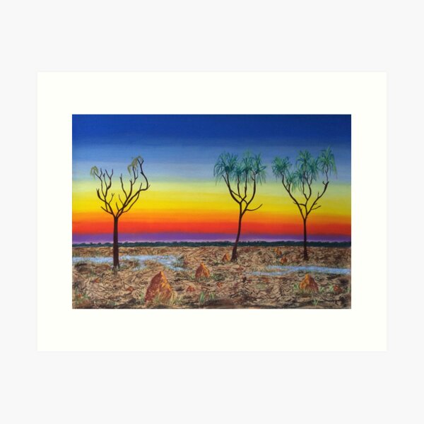 Item preview, Kakadu Floodplain Sunset designed and sold by Wendy Sinclair.