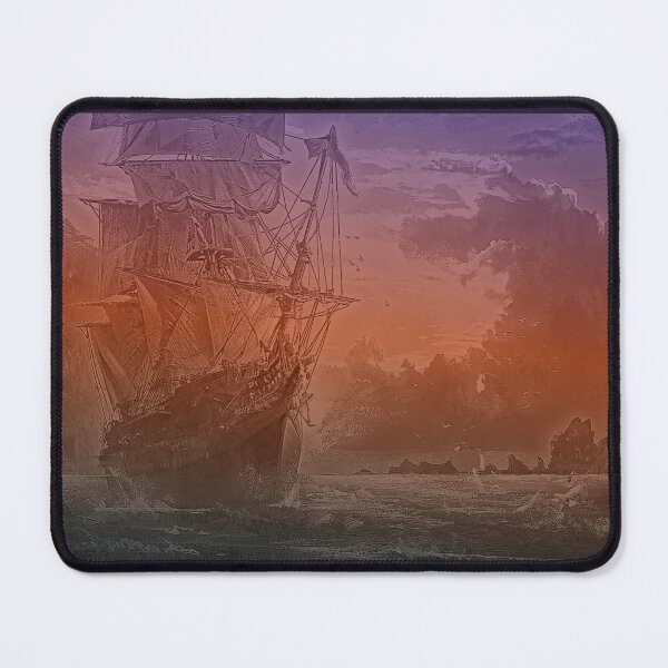 Item preview, PIRATE SHIP AT SEA 3 designed and sold by THE AMERICAN TEEVANGELIST.