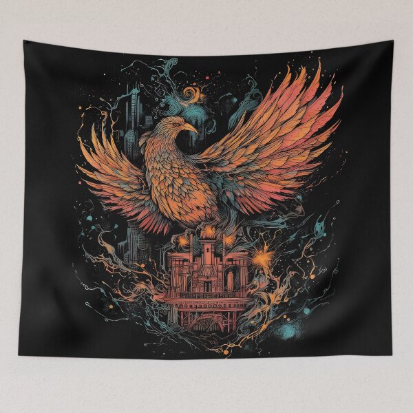 Item preview, Phoenix Rising designed and sold by cryoxene.