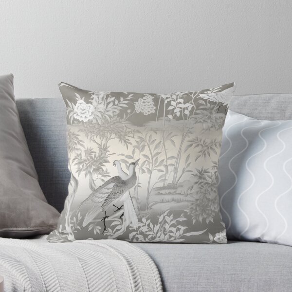 Item preview, Argent Chinoiserie Floral designed and sold by TimelessCargo.