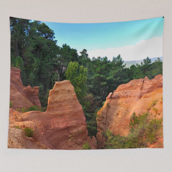 Item preview, France - Luberon ocher quarry in Roussillon designed and sold by franck380.