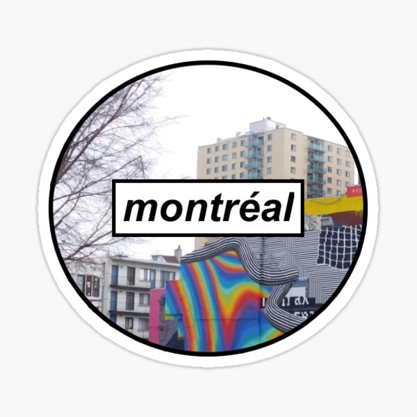 montreal sticker Sticker