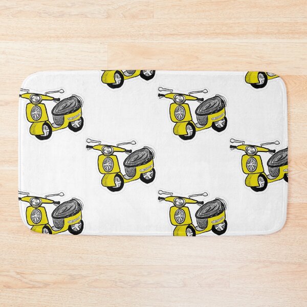 Item preview, Yellow scooter  designed and sold by GanethLey.art.