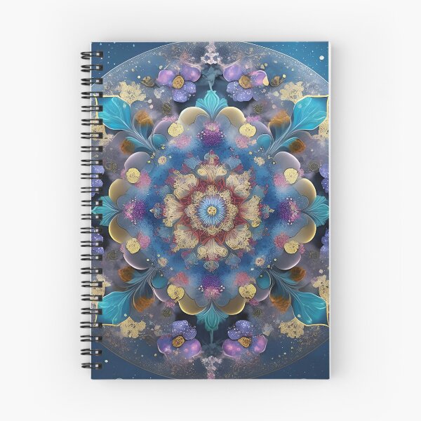 Item preview, Trippy Spiritual Mandala Meditation Galaxy Floral-mandala boho designed and sold by Tamas Das.