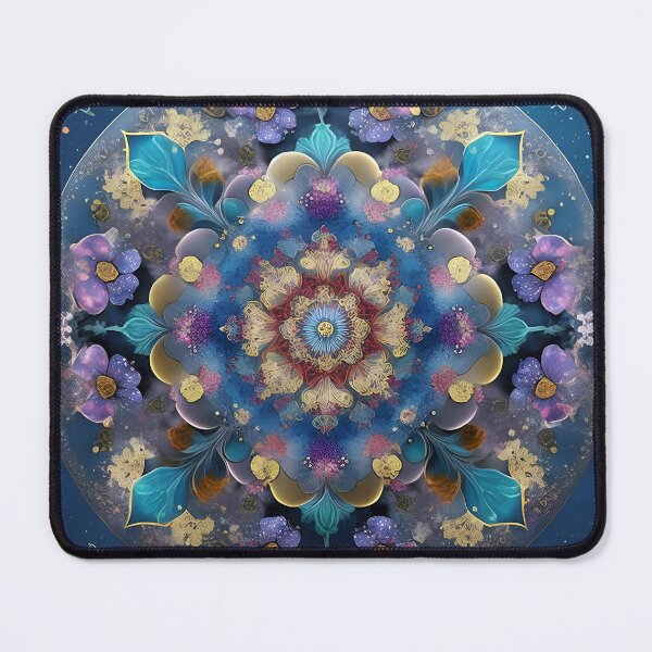 Item preview, Trippy Spiritual Mandala Meditation Galaxy Floral-mandala boho designed and sold by Tamas Das.
