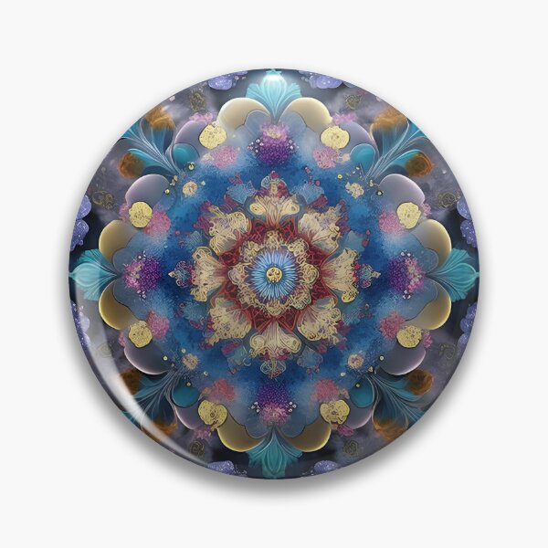 Item preview, Trippy Spiritual Mandala Meditation Galaxy Floral-mandala boho designed and sold by Tamas Das.