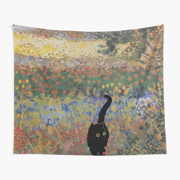Item preview, Chat dans les jardins designed and sold by outdoorway.