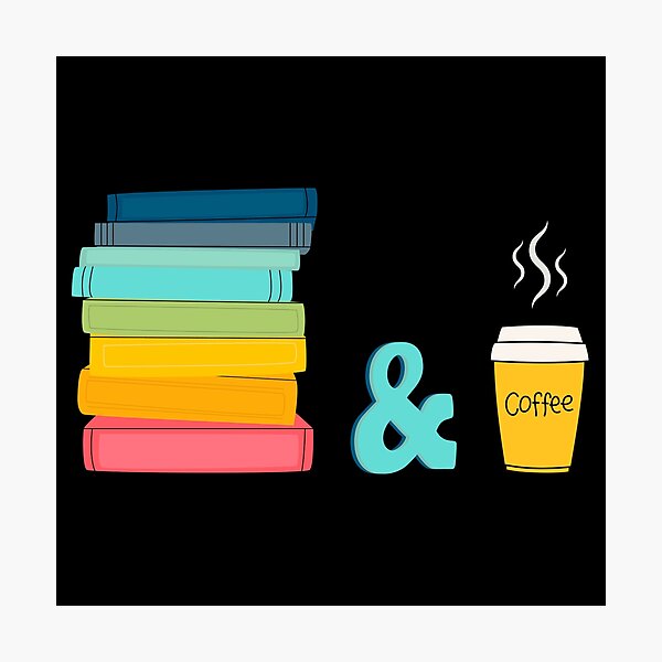 Item preview, Coffee & Books designed and sold by aliveinmiddle.