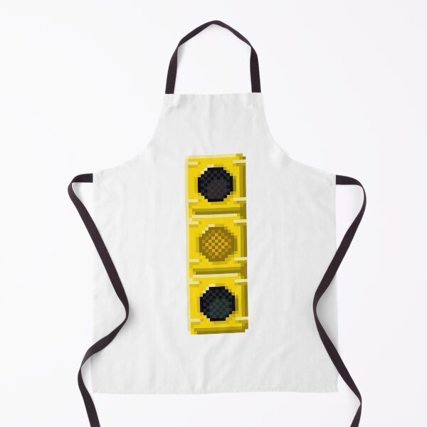 Item preview, Yellow Traffic Light Pixel Art | Street Theme Design designed and sold by anycolorart.