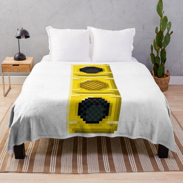 Item preview, Yellow Traffic Light Pixel Art | Street Theme Design designed and sold by anycolorart.