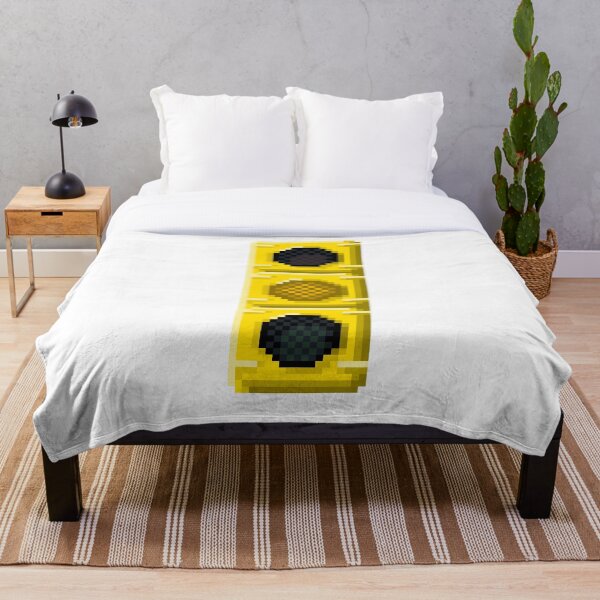 Item preview, Yellow Traffic Light Pixel Art | Street Theme Design designed and sold by anycolorart.