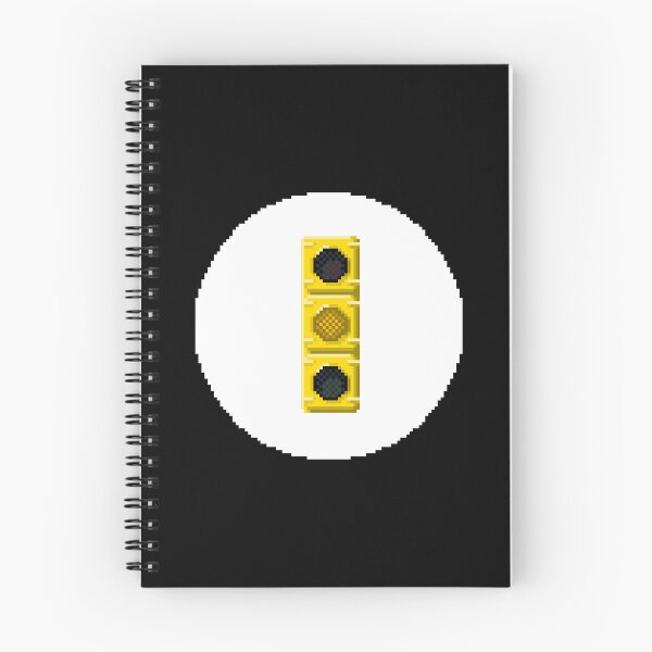 Item preview, Yellow Traffic Light Pixel Art | Street Theme Design designed and sold by anycolorart.