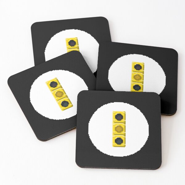 Item preview, Yellow Traffic Light Pixel Art | Street Theme Design designed and sold by anycolorart.