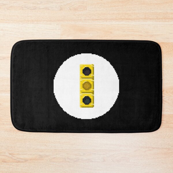 Item preview, Yellow Traffic Light Pixel Art | Street Theme Design designed and sold by anycolorart.