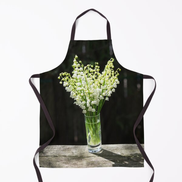 Item preview, The Sweet Scent of Spring - A Tiny Lily-of-the-valley Bouquet Perfuming the Air designed and sold by Georgia Mizuleva.