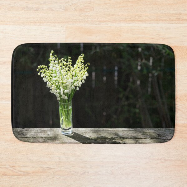 Item preview, The Sweet Scent of Spring - A Tiny Lily-of-the-valley Bouquet Perfuming the Air designed and sold by Georgia Mizuleva.