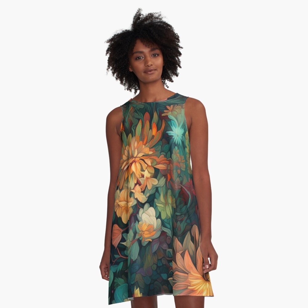Aperçu de l'œuvre Robe trapèze créée et vendue par digistash.