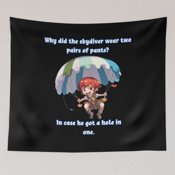 Item preview, Funny Skydiving designed and sold by HarriPaloma.