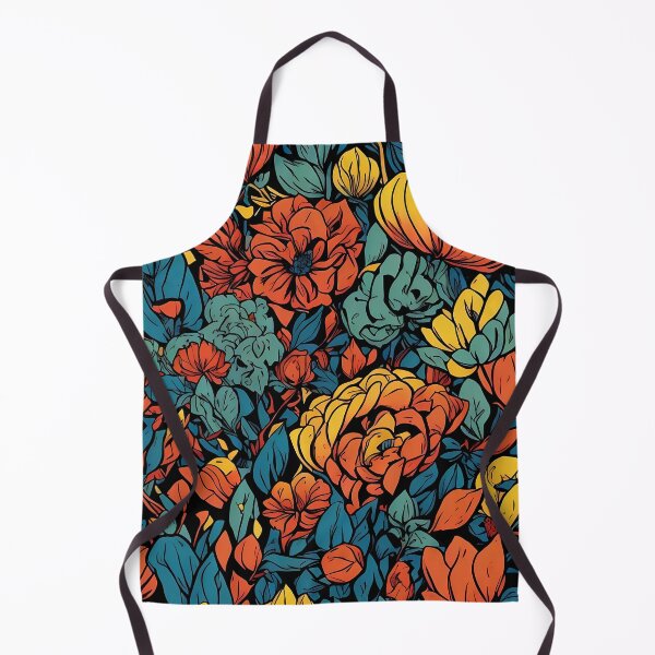 Item preview, big flowers seamless pattern  designed and sold by WildWaveStylez.