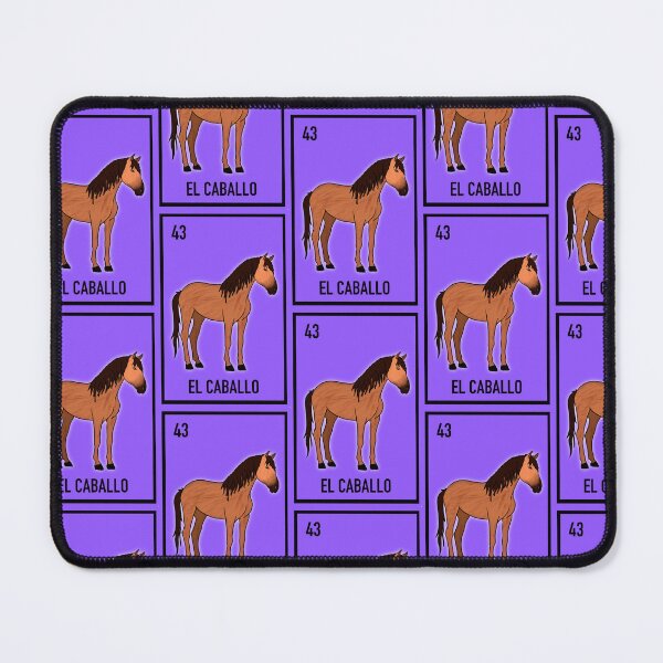 Item preview, 43 El caballo, the horse , loteria card , Mexican bingo  designed and sold by DarbyHunterArt.