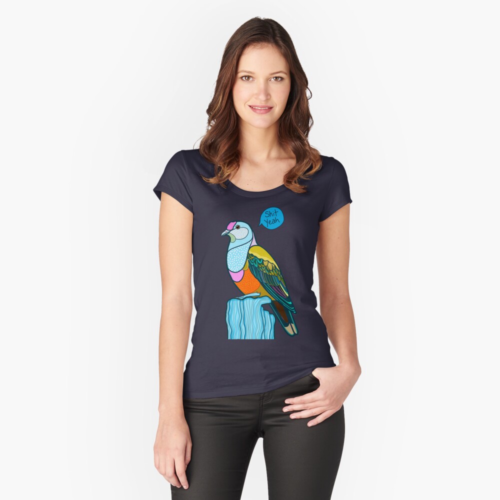 Item preview, Fitted Scoop T-Shirt designed and sold by KatScarlet.