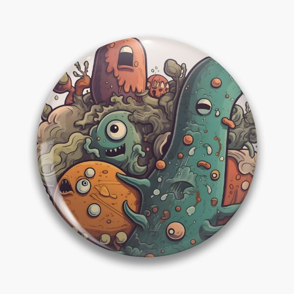 Item preview, Microbe Riot designed and sold by SmittenbyKitten.