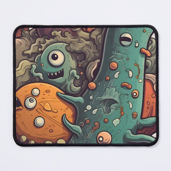 Item preview, Microbe Riot designed and sold by SmittenbyKitten.