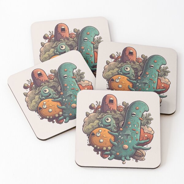Item preview, Microbe Riot designed and sold by SmittenbyKitten.