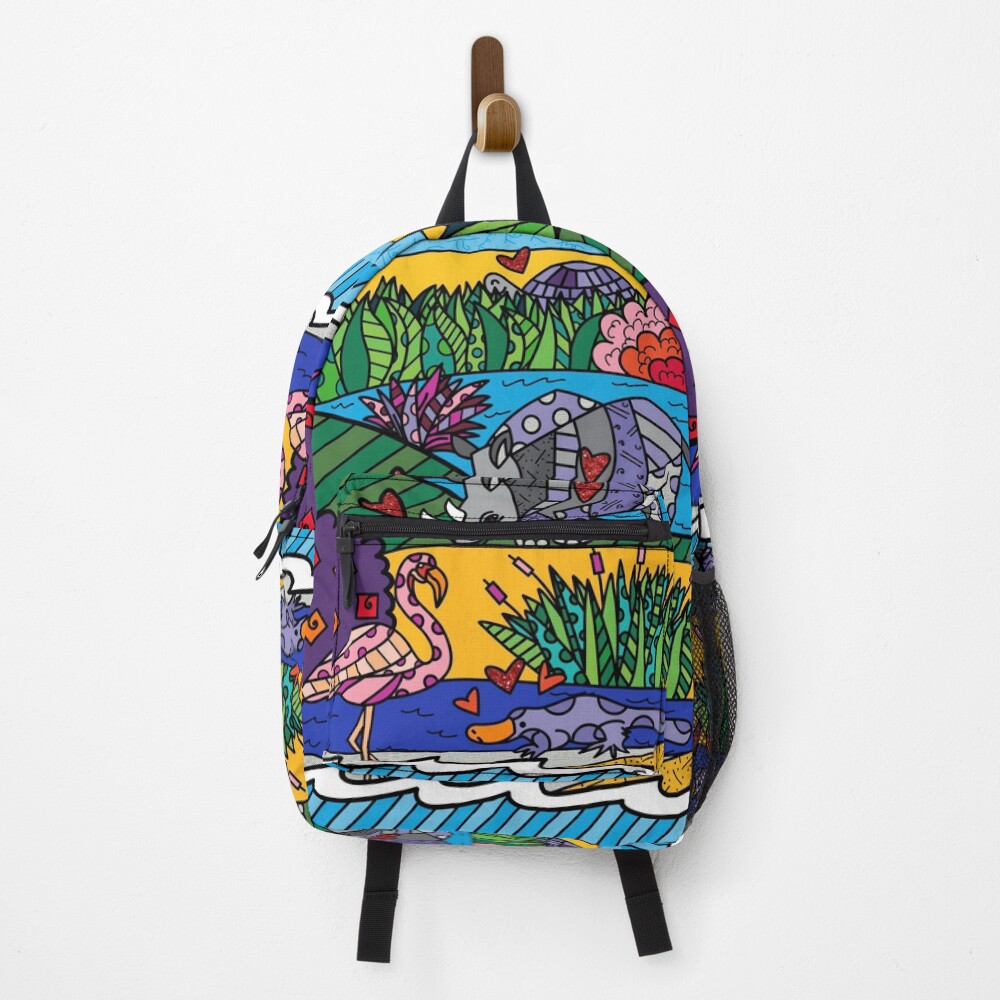 Item preview, Backpack designed and sold by CapslockStore.