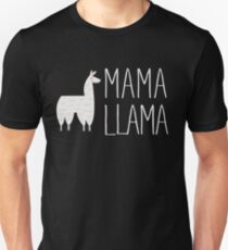 Mama Llama No Problama Funny Llamafest Graphic Tee Shirt Unisex T-Shirt