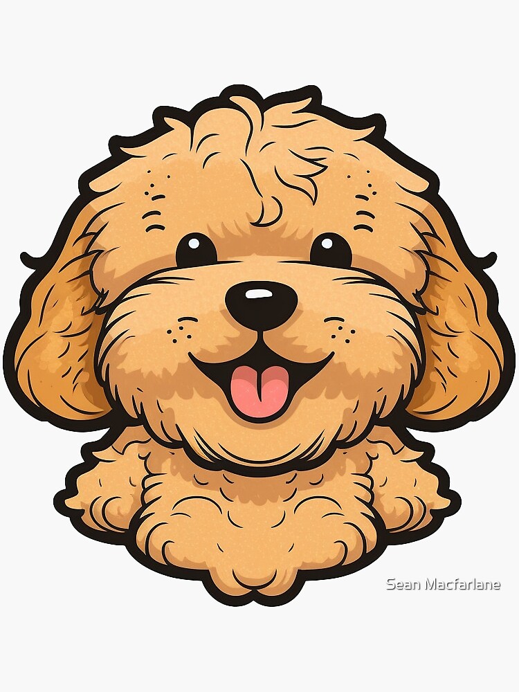 Goldendoodle cartoon store