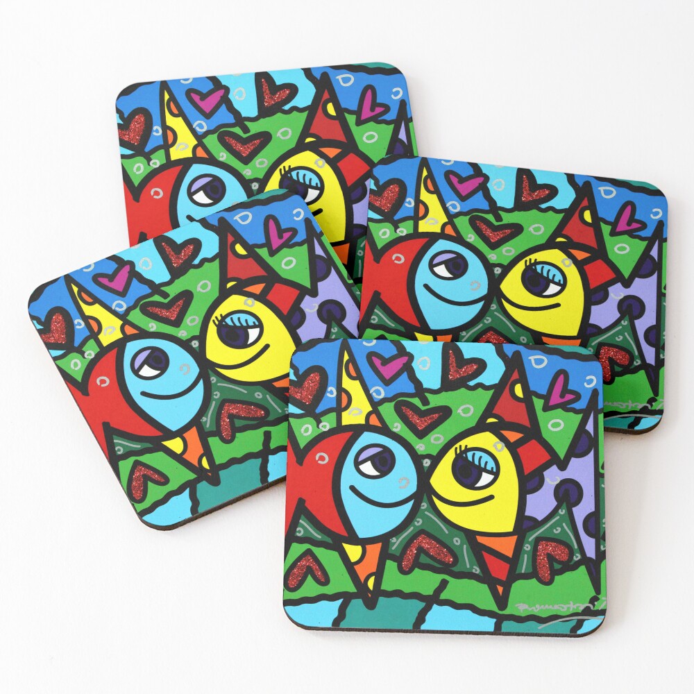 Item preview, Coasters (Set of 4) designed and sold by CapslockStore.