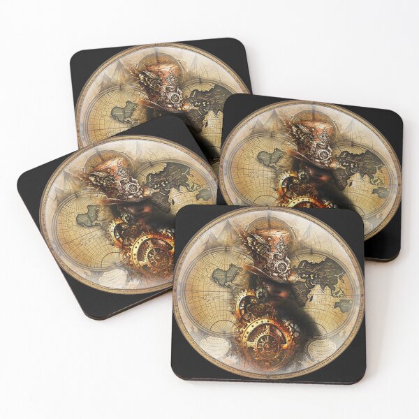Item preview, Steampunk Over The World designed and sold by MindAsylum.