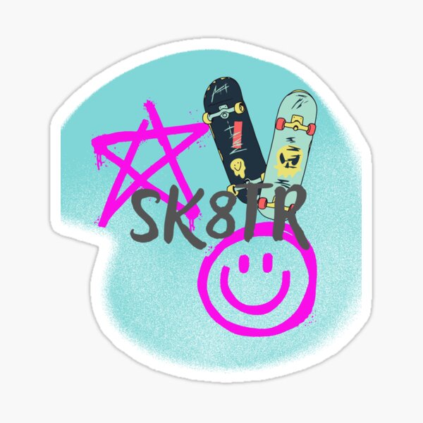 Artikel-Vorschau von Sk8tr Skater Skateboard Graffiti, designt und verkauft von ami.creations.